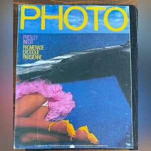 PHOTO Magazine 185 February 1983 Leidmann Elvis Presley Pigozzi Abbott Davidson